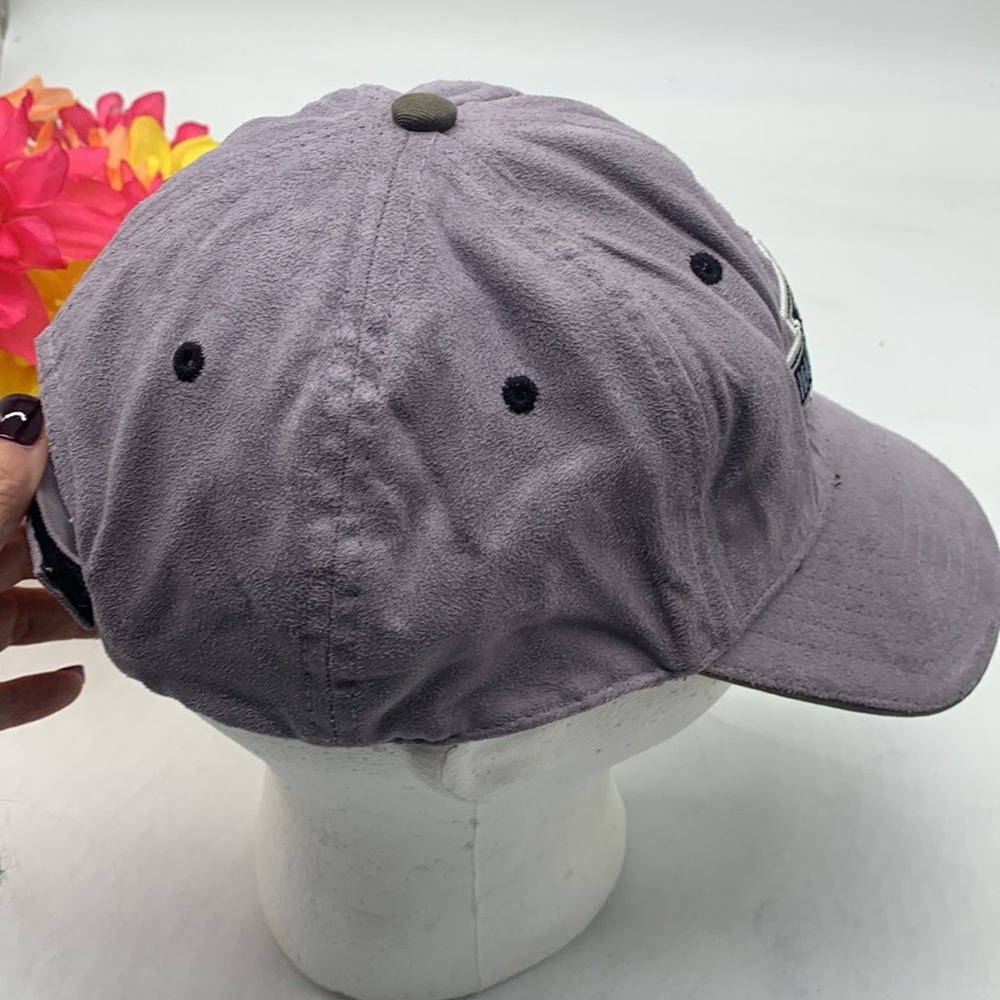 Harley-Davidson Gray Microsuede Baseball Cap Adjustable HT4874E - Picture 7 of 10